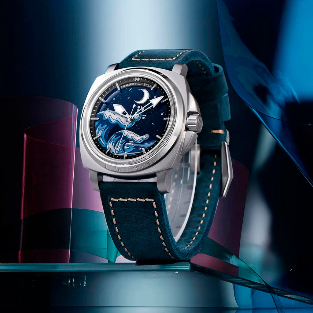 Pagani Design Wave Silver Blue